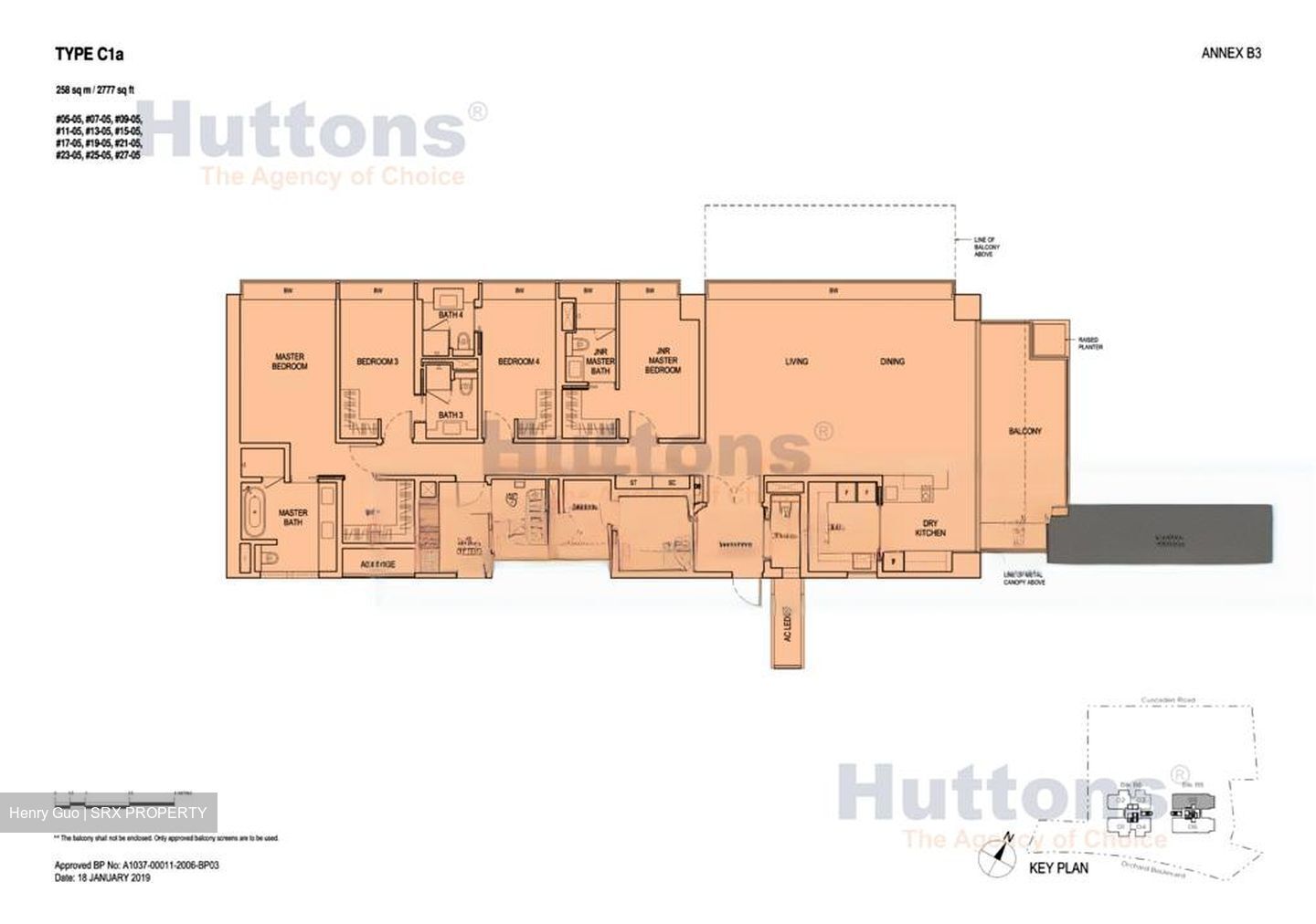 Boulevard 88 (D10), Apartment #482869561